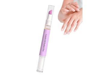 Huile Cuticules Ongles Stylo,Huile A Cuticule Ongle Riche en vitamines, 2 en 1 Nail Care Pen,Limes a Ongles,Extrait De Plantes Naturelles Pour Les Ongle Secs, Fissurés Et Barbelés (1)