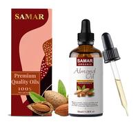 Huile d’Amande - Qualité première 100% pure. Huile d’Amande Douce pressée à froid, et certifiée Bio. Idéale pour soin des cheveux, hydratatation de la peau, démaquillant et massage du corps - 50ml