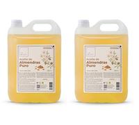 Huile d’Amandes Douces Pure 10L | Nouvelle Formule Naturelle | Huile Professionnelle pour Massage et Hydratation | Convient à Tous Types de Peaux | Sans Paraffine ni Colorants