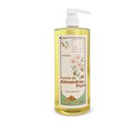 Huile d’Amandes Douces Pure 1L | Formule Naturelle | Huile Pure pour Massage Professionnel | Convient à Tous Types de Peaux | Sans Paraffine ni Colorants