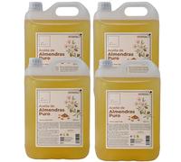 Huile d’Amandes Douces Pure 20L | Nouvelle Formule Naturelle | Huile Professionnelle pour Massage et Hydratation | Convient à Tous Types de Peaux | Sans Paraffine ni Colorants