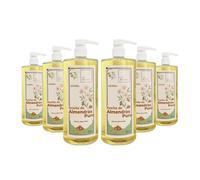 Huile d’Amandes Douces Pure 6L | Formule Naturelle | Huile Pure pour Massage Professionnel | Convient à Tous Types de Peaux | Sans Paraffine ni Colorants