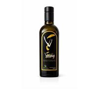 Huile d’olive extra vierge biologique Verdial Lácara 0,5 L AOVE, variété Verdial de Badajoz - huile espagnole premium 100% naturelle, extraction à froid, saveur délicate et naturelle.