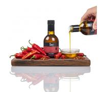 Huile d’Olive Vierge Extra - Ligne Gourmet Sicilienne | Naturelle et Aromatisée | Saline Culcasi (250ml, Piment)