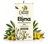 Huile d’Olive Vierge Extra - Pressée à Froid & 100% Naturelle - Huile d’Olive Grecque Premium, Première Catégorie (5 Litres)