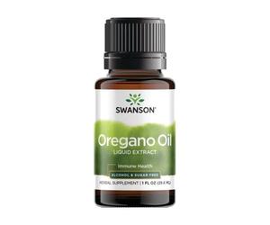 Huile d’origan - extrait liquide Swanson (29,6 ml)