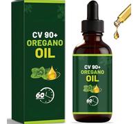 Huile d’origan, huile végétale à base de plantes avec compte-gouttes, huile légère pour usage quotidien, huile liquide facile à utiliser, 60 ml