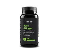 Huile d'Origan BIO, 150 mg, 120 capsules | avec Huile d'Olive Vierge Extra Biologique | 106 mg de carvacrol et 4,5 mg de thymol par gélule | 100% Ingrédients Naturels, Sans Additifs | Zenement