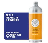 Huile danoise pour bois,250 ml,Huile de lin naturellement polymérisée,Sans COV et respectueuse de l'environnement,Huile de lin pour bois,Huile de lin pour bois bouillie,Qualité alimentaire