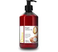 - Huile D'argan Bio 100% Pure, Pressée À Froid Anti-Âge, Anti-Rides Soin Cheveux, Peau, Barbe, Ongles Réparatrice, Régénératrice, 250 Ml