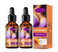 Huile d'augmentation naturelle des seins pour une croissance rapide, un modelage et un volume accrus - Huile de poitrine - Sérum anti-âge pour femme