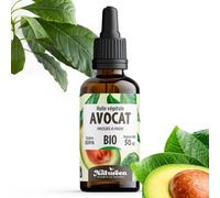 Huile d'AVOCAT Bio 50 ml - Natureen | Planète au Naturel - Pure, Naturelle et Pressée à froid - Cheveux, Corps, Peau