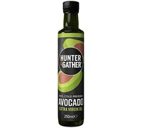 Huile d'avocat extra vierge 250ml | Pressé à froid, non raffiné et mis en bouteille au Royaume-Uni | Huile d'avocat 100% naturelle | Sans sucre, sans gluten et sans produits laitiers
