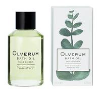 Huile de bain Olverum - Huile de bain apaisante pour les muscles 125 ml - Mélange concentré d'huiles essentielles - Huiles de bain relaxantes pour femmes - Détendez-vous. Restaurer. Renouveler.