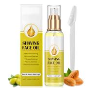 Huile De Barbe, Huile à Barbe Epilateur Visage Femme Huile Barbe Homme Avec Rasoir, Visage Adoucir les Cheveux Avant le Rasage Hydrate la Peau Ralentir la Pousse des Cheveux Pour à Tout le Corps 100ml