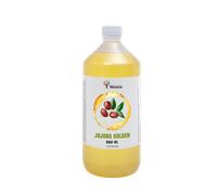 Huile de base jojoba dorée - 1 litre