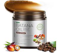 Huile de Batana à la caféine pour la croissance des cheveux : ligne naturelle des cheveux et épaississement du cuir chevelu du Honduras Inspirée par les remèdes Dr. Sebi Poids net 150 g