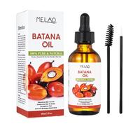 Huile de Batana Bio 60ml - Sérum Croissance Cheveux, Soin Cuir Chevelu & Nourriture Cheveux Secs - 100% Naturelle Pressée à Froid