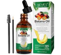 Huile de Batana pour la croissance des cheveux, huile de Batana bio 100 % naturelle et pure, huiles essentielles hydratantes, améliore l'éclat des cheveux et de la peau, prévient la perte de cheveux