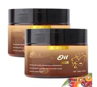 Huile de Batana pour la Croissance des Cheveux, Pâte d'huile de Batana 100% brute, Shampoing anti-chute, Renforce les cheveux naturellement, Prévient les frisottis, Convient à tous types de cheveux