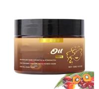 Huile de Batana pour la Croissance des Cheveux, Pâte d'huile de Batana 100% brute, Shampoing anti-chute, Renforce les cheveux naturellement, Prévient les frisottis, Convient à tous types de cheveux