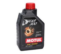 Huile de boîte de vitesses manuelle MOTUL GEAR 300 75W90 - 100% synthétique - 1 Litre