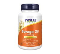 Huile De Bourrache 60 Gélules Molles 1000 Mg Par Now Foods