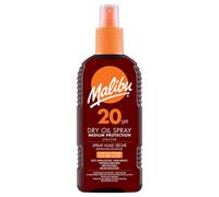 Huile de bronzage sèche Malibu Spray SPF20 200 ml