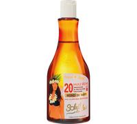 Huile sèche SPF 20 - SOLEIL DES ILES - Parfum des îles - Monoï de Tahiti - Non gras - 100 ml
