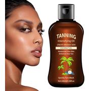Huile de Bronzage Voyage,Huile Bronzante Hydratante 100ml - Soin Nourrissant pour Bronzage Extérieur, Accélérateur de Hâle Naturel pour Femme & Homme