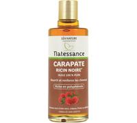 Huile de Carapate 100% Pure - NATESSANCE - Nourrit, répare, protège et fortifie le cuir chevelu - 100ml