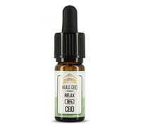 Huile De Cbd Greeneo Relax 10 Ml 10%