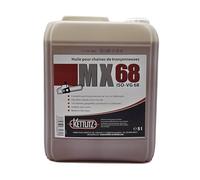 Huile de Chaîne Tronçonneuse 5 Litres - KETTLITZ Medialub MX68 - Huile Minérale Anti-Usure ISO VG 68 - Protection Chaîne et Guide