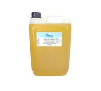 Huile de chanvre raffinée 5 litres - 100 % pure et naturelle - Huile de support pour massage, soins de la peau et des cheveux