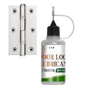 Huile de charnière de porte inodore 30 ml - Lubrifiant antirouille pour charnières de porte, serrures de porte, serrures de voiture, chaînes de vélo et pièces métalliques, huile lubrifiante