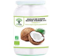 Huile de Coco Bio - Bioptimal - Huile de Noix de Coco Extra Vierge Naturelle - Pour Cheveux Corps Peau Visage Lèvres - Cuisson des Aliments - Sri Lanka - Certifié Biologique par Ecocert - 500 ml