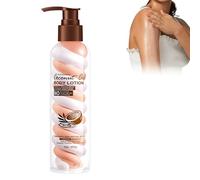 Huile De Coco Lotion Corporelle Nourrissante à La Douceur De Guimauve | Hydratation Intense Pour Peau Sèche, Anti-âge Visible | Soin Hydratant Naturel Pour Corps, Mains, Talons & Pieds | 200g