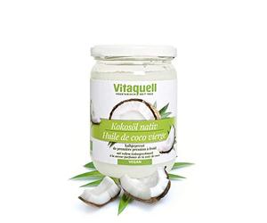Huile de coco vierge culinaire soin corporel parfum noix de coco 400 gr Vitaquell