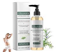 Huile de collagène pour le resserrement de la peau,2026 Nouvelle huile de corps de levage de collagène,Huiles de resserrement de la peau, Huiles de massage anti-cellulite du corps (1PC)