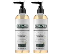 Huile de collagène pour le resserrement de la peau,Huile de corps raffermissante Huiles de levage de collagène,Huiles de massage anti-cellulite,Anti-vieillissement et hydratant (#1)