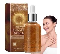 Huile De Corps Vif Avec L'huile Hydratante À Corps À Paillettes Or-phique Et À Un Éclairage Pour Le Visage Avec Une Luminosité Argentée Avec Une Lotion Lumineuse Pour Le Maquillage Et Mise En Évidence