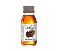 Huile de Costus Indien BIO - 60 ml - 100% Naturelle - Nombreuses vertus - Flacon en verre
