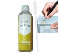Huile de coupe de verre - Coupe de précision légère, Fournitures de bricolage multifonctionnelles | 120 ml Structure de conception professionnelle, Équipement de moulage de verre précis, Accessoires