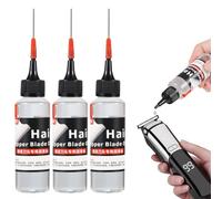 Huile De Coupe Tondeuse Cheveux, 60mlx3 Lubrifiant Pour Rasoirs À Barbe, Huiles De Coupe Inodore Et Frottement Réductrices