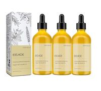 Huile de croissance naturelle des cheveux YUUCANGH 60 ML, huile de romarin biologique végétalienne Eelhoe. for cheveux secs et abîmés.(3Pcs)