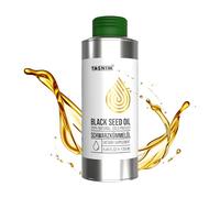 Huile de Cumin Noir pressée à froid 250 ml, non filtrée, de haute qualité, pure et naturelle sans additifs, huile éthiopienne de Nigella Sativa riche en thymoquinone, fraîchement moulue, vegan
