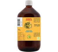 Huile de cumin noir pur, 100% purement naturelle, pressage à froid, Nigella sativa De l'Egypte 1L