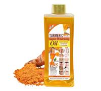 Huile De Curcuma - 300 Ml De Peau D'éclair Pour La Peau | Huile Hydratante Pour La Sèche | Gel Blanchi Et Éclatant | Curcuma Bright Soins Hydratants Lubrifiant Pour Le Visage Et Le Corps, Ton De