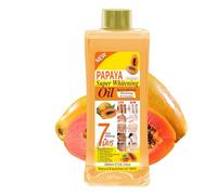 Huile de curcuma douce 7 - Corps lumineux naturel pour le visage et la peau - Traitement hydratant et nutritif au curcum - 300 ml d'huile super bloc - Soin de la peau sèche