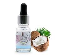 OCIBEL - Huile de cuticule parfumée avec pipette 'Noix de Coco' 10 ml pour Manucure, Faux Ongles et Nail Art